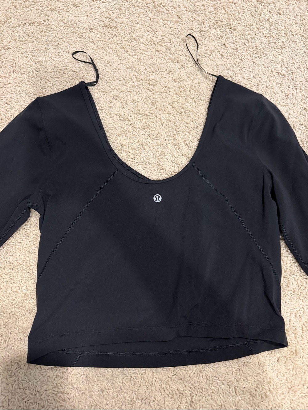 lululemon Black Align Long Sleeve Shirt size 10